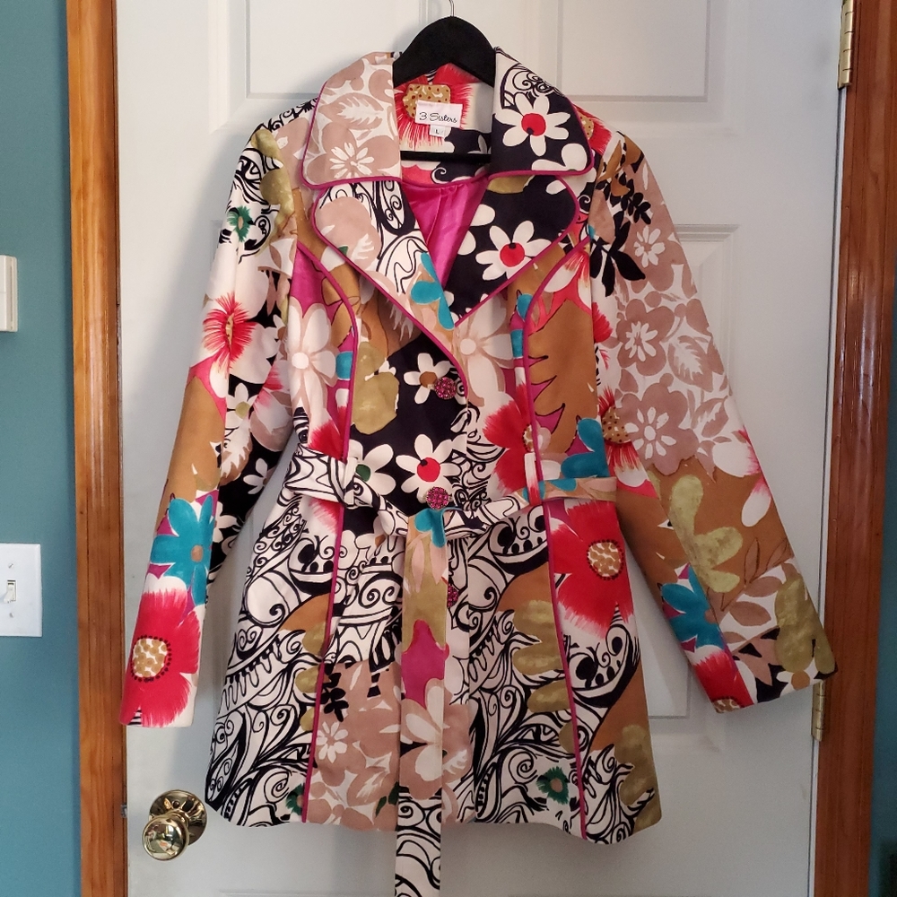🌸3 Sisters Floral Jacket🌸